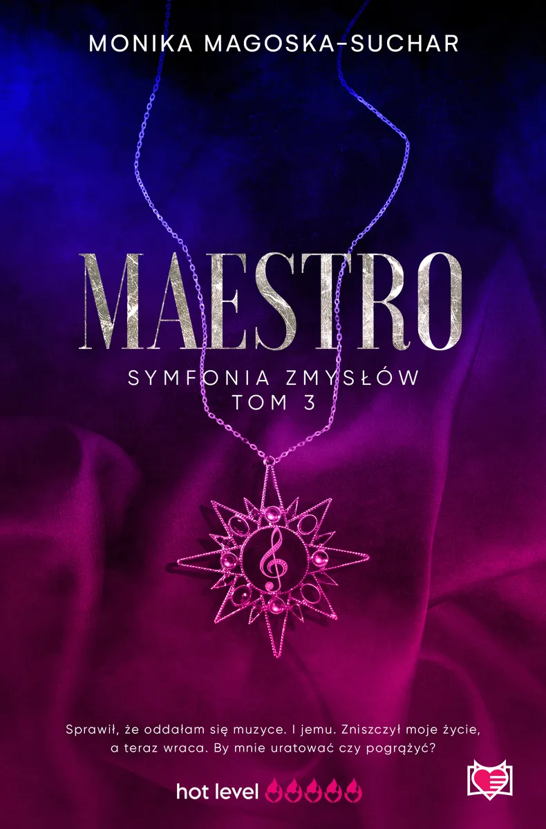 Okładka:Symfonia zmysłów. Tom 3. Maestro. Symfonia zmysłów. Tom 3 